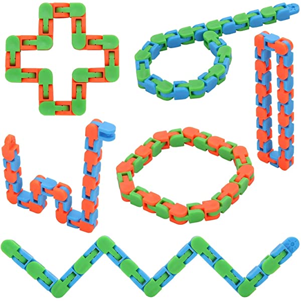 Bicycle chain track toy