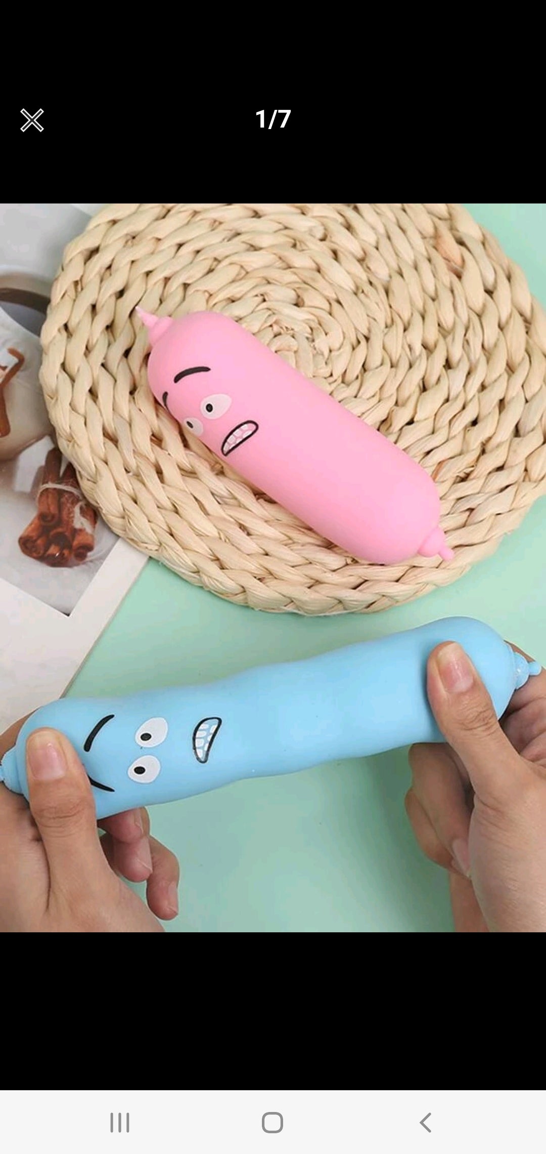 Flour stress toy