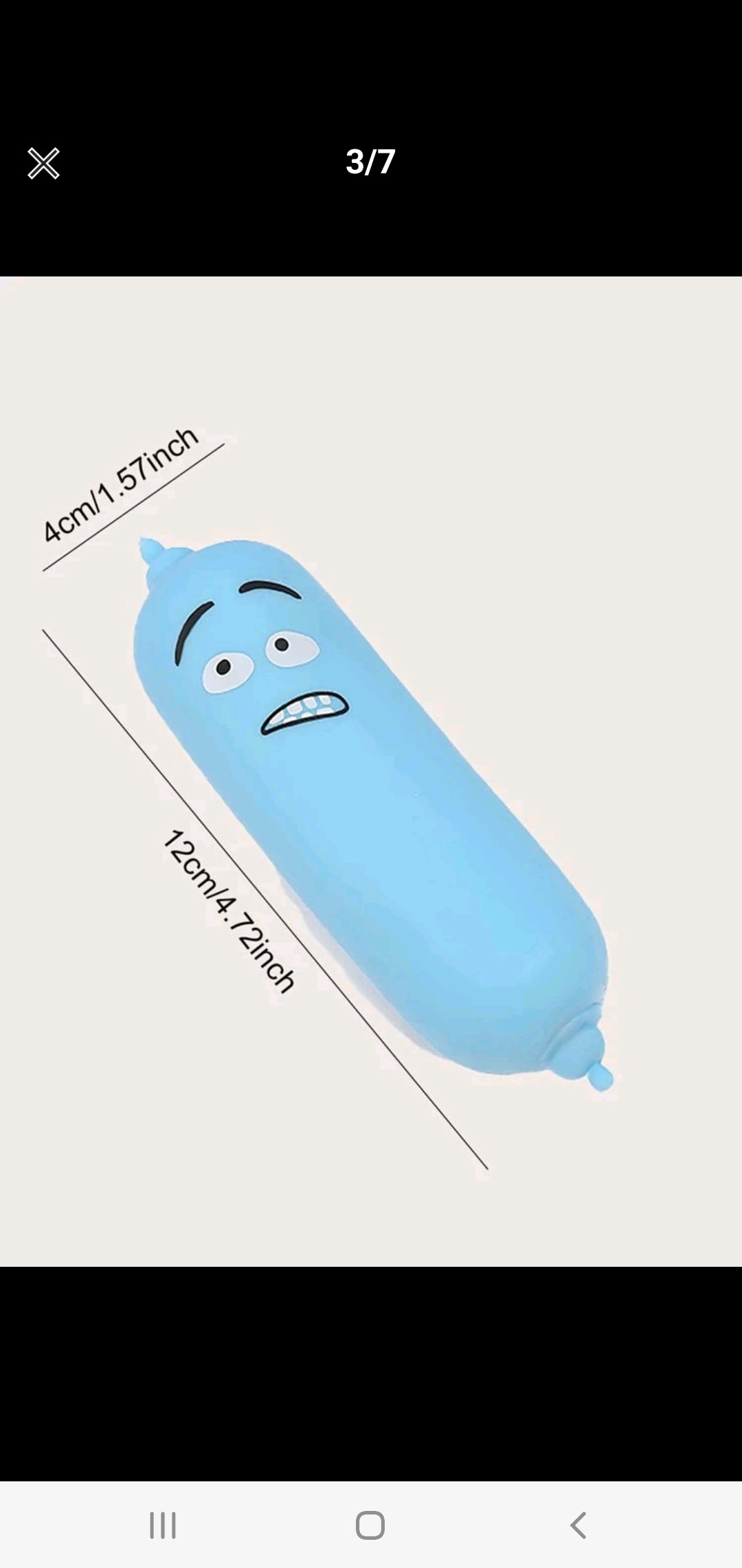Flour stress toy
