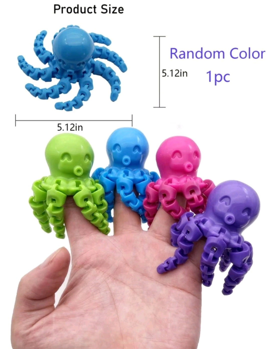 Octopus fidget toy