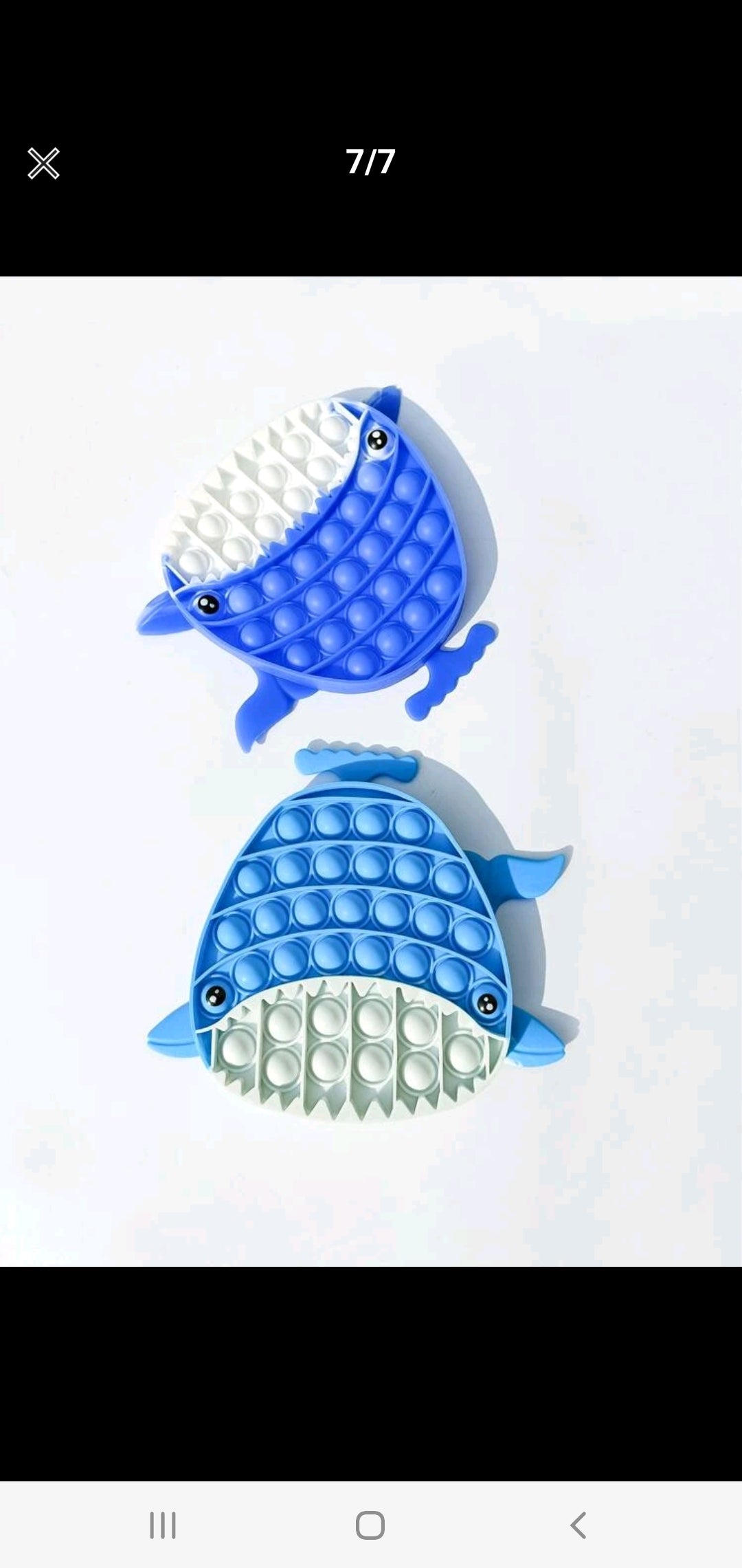 Whale pop it