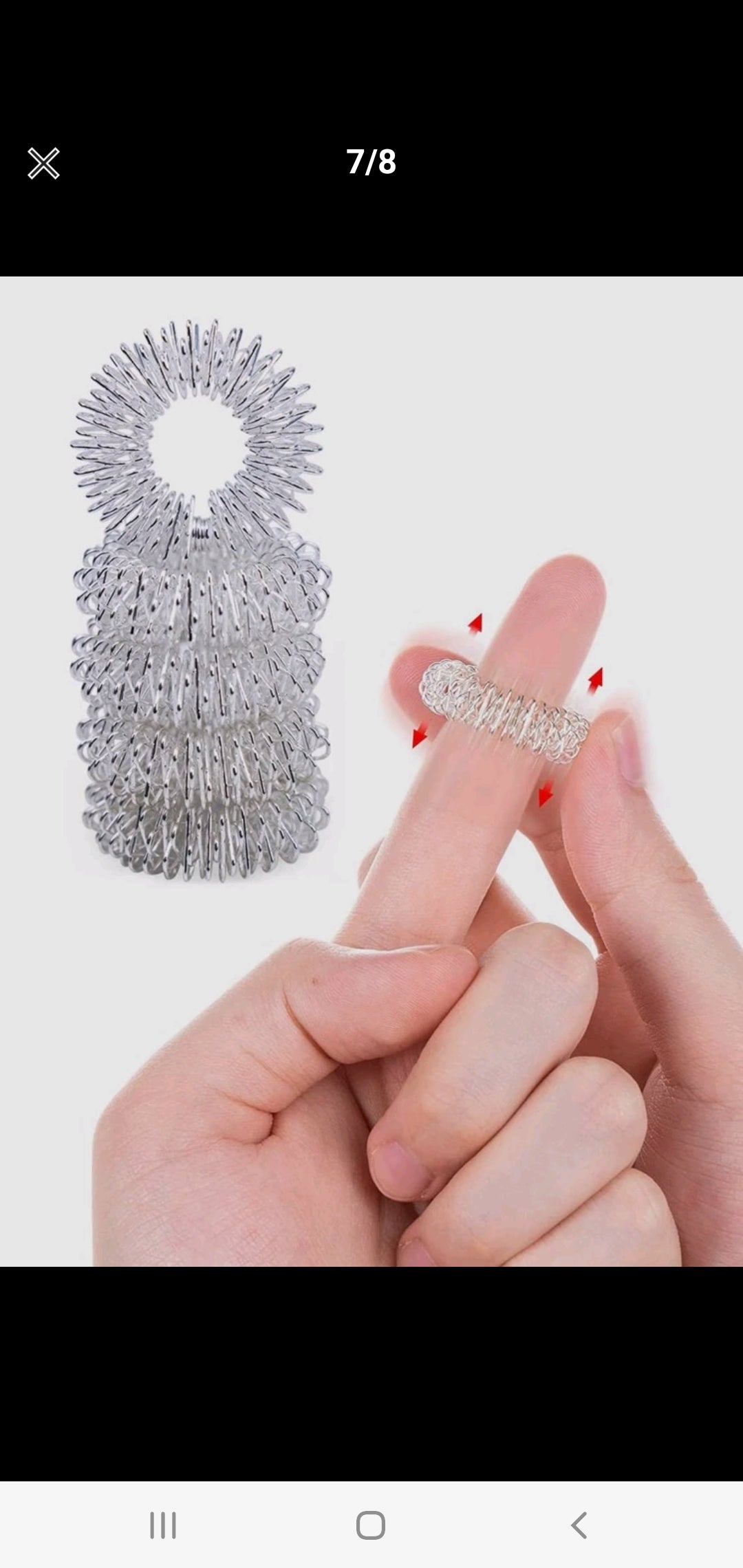 Anxiety rings (Set of 2)
