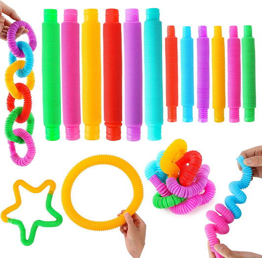 Stretchy tubes (SET OF 2)