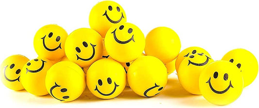 Smiley face stress ball (YELLOW)