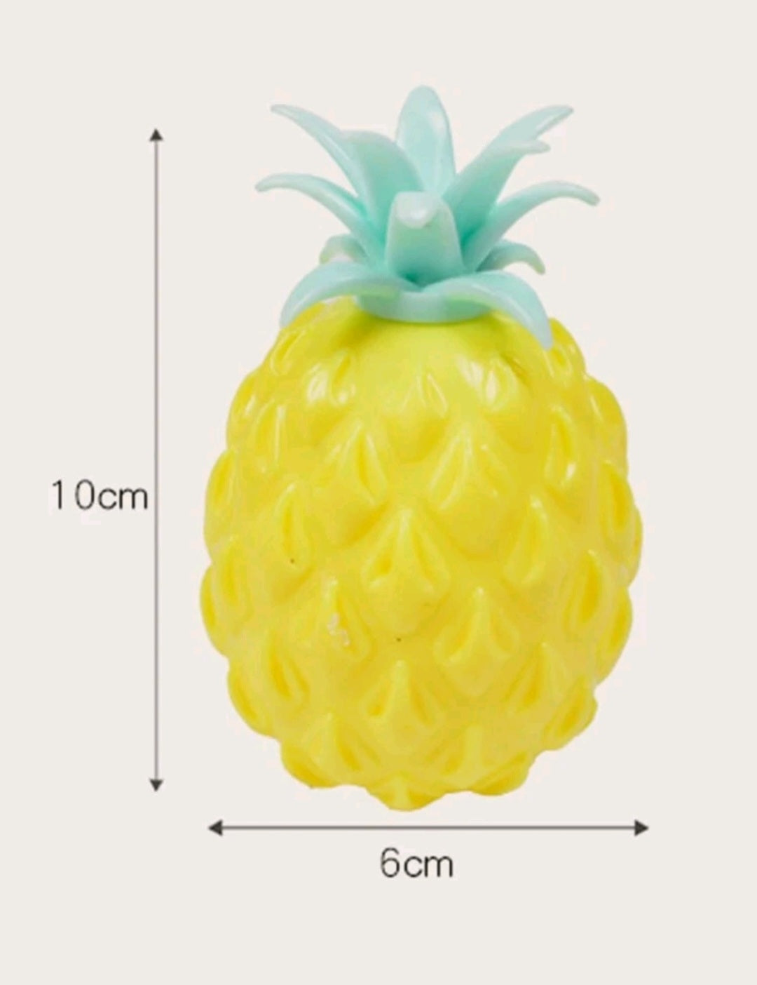 Squishy pineapple ball