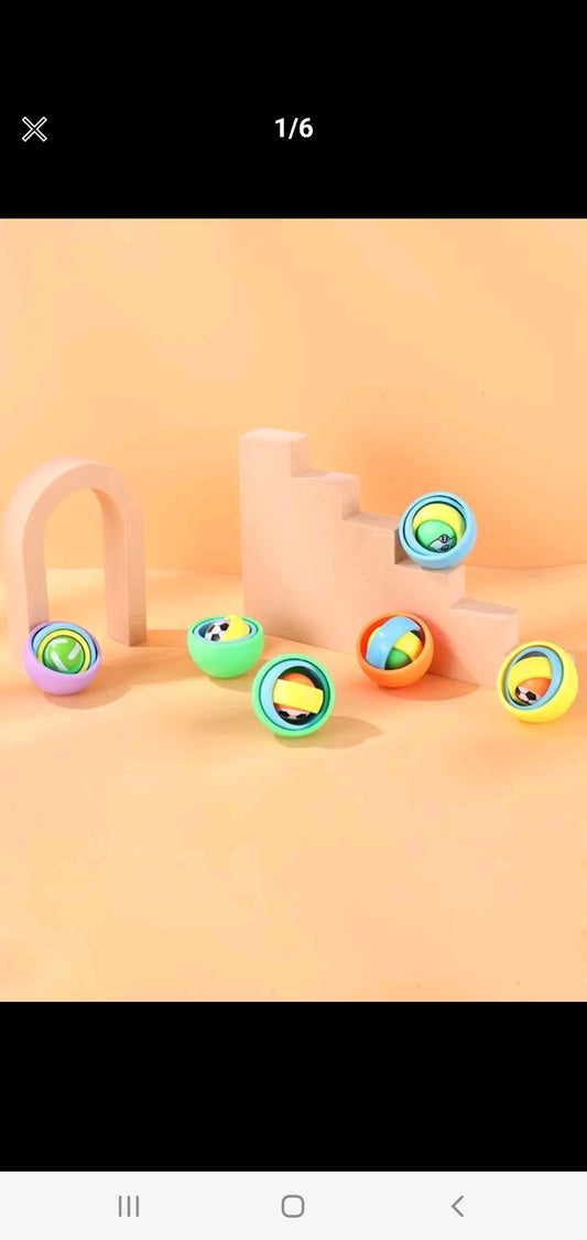 Sphere soccer fidget spinner
