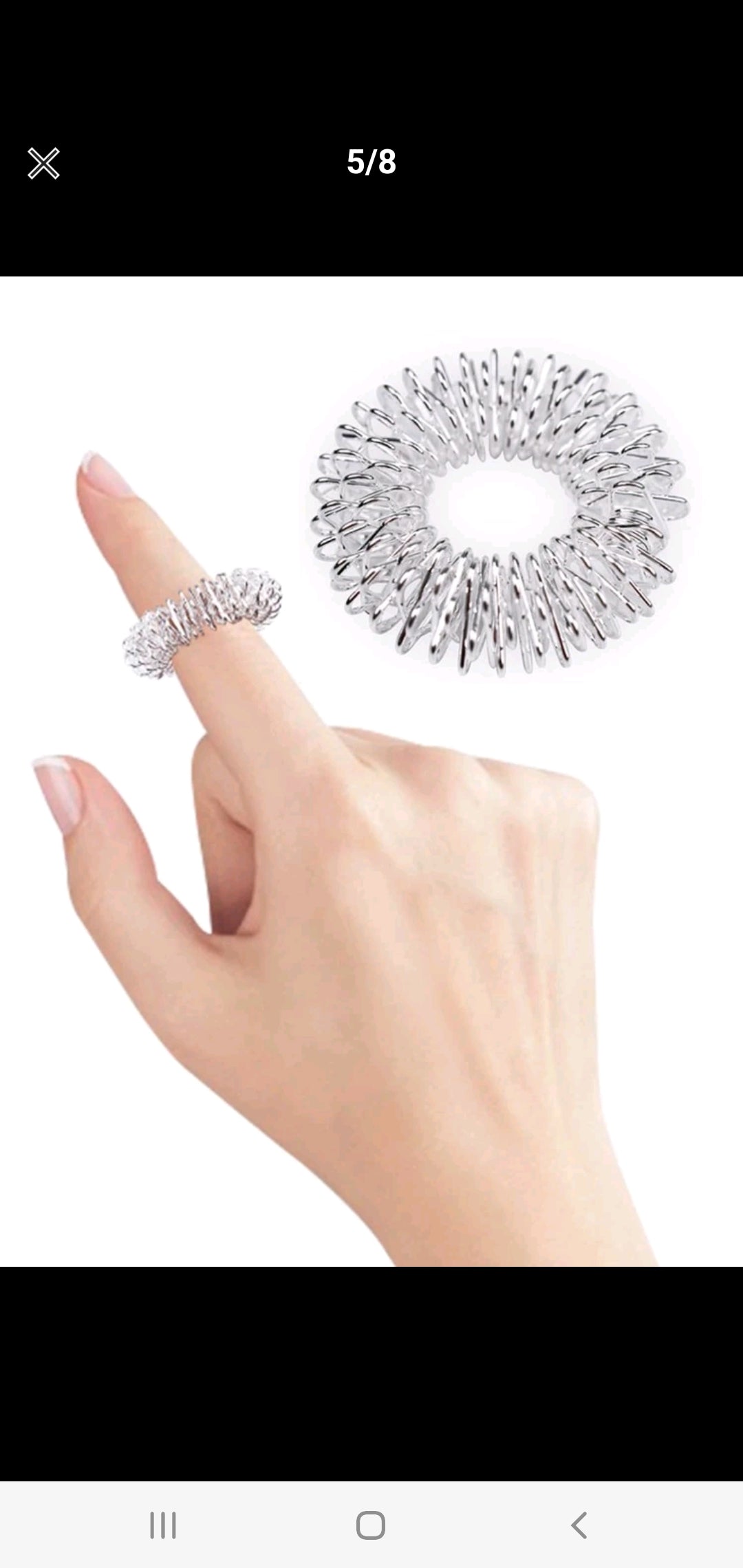 Anxiety rings (Set of 2)