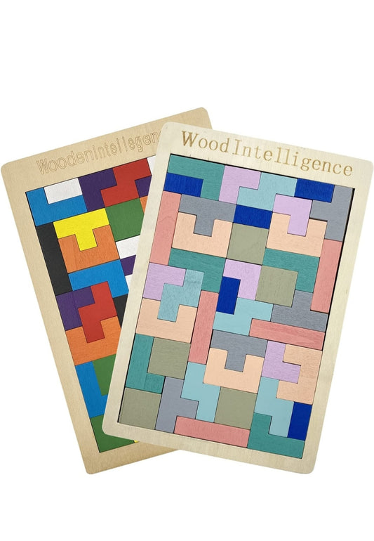 Wood intelligence puzzle